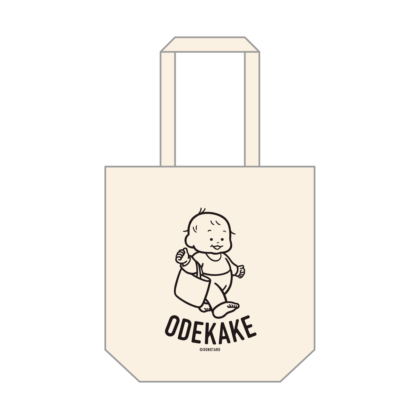 ODEKAKEトートバッグ