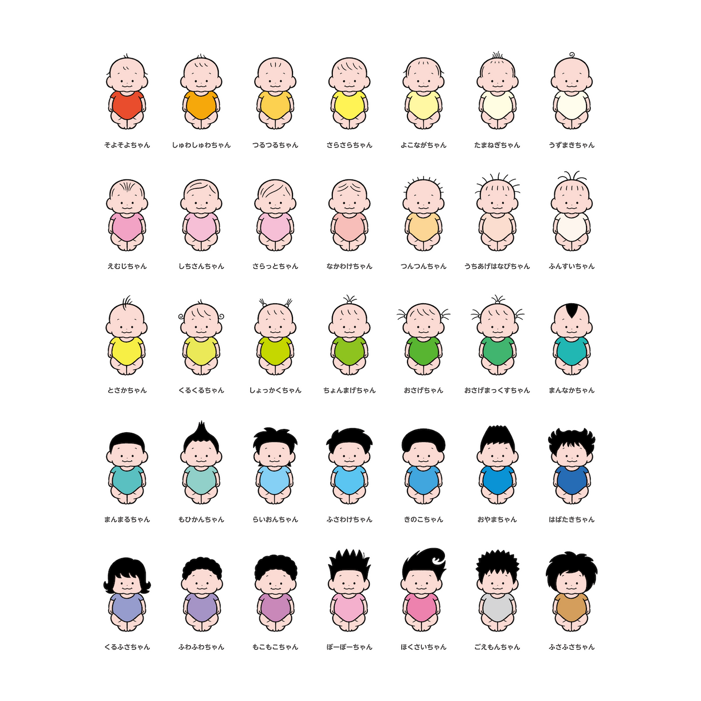 TAPUTAPU赤ちゃんアクリルキーホルダーコレクション(2025年版)