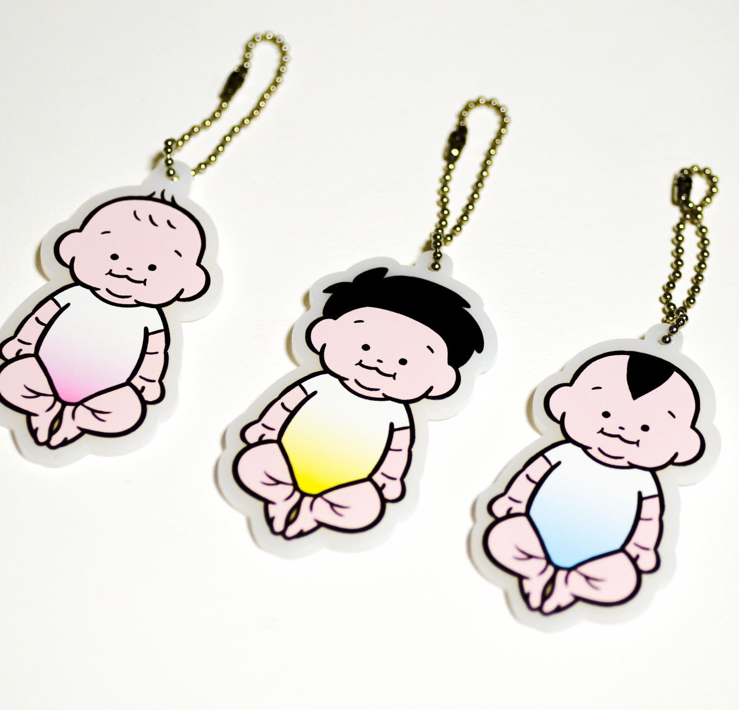 【限定】赤ちゃんアクリルキーホルダーコレクション(オパールカラー)