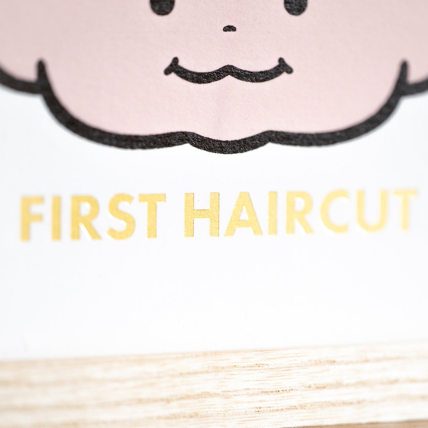 FIRST HAIRCUT台紙(2枚入)