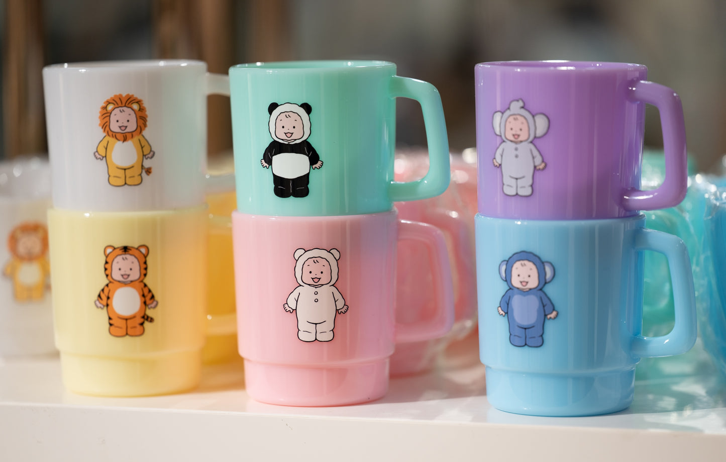 モコモコどうぶつプラマグカップ(6種)