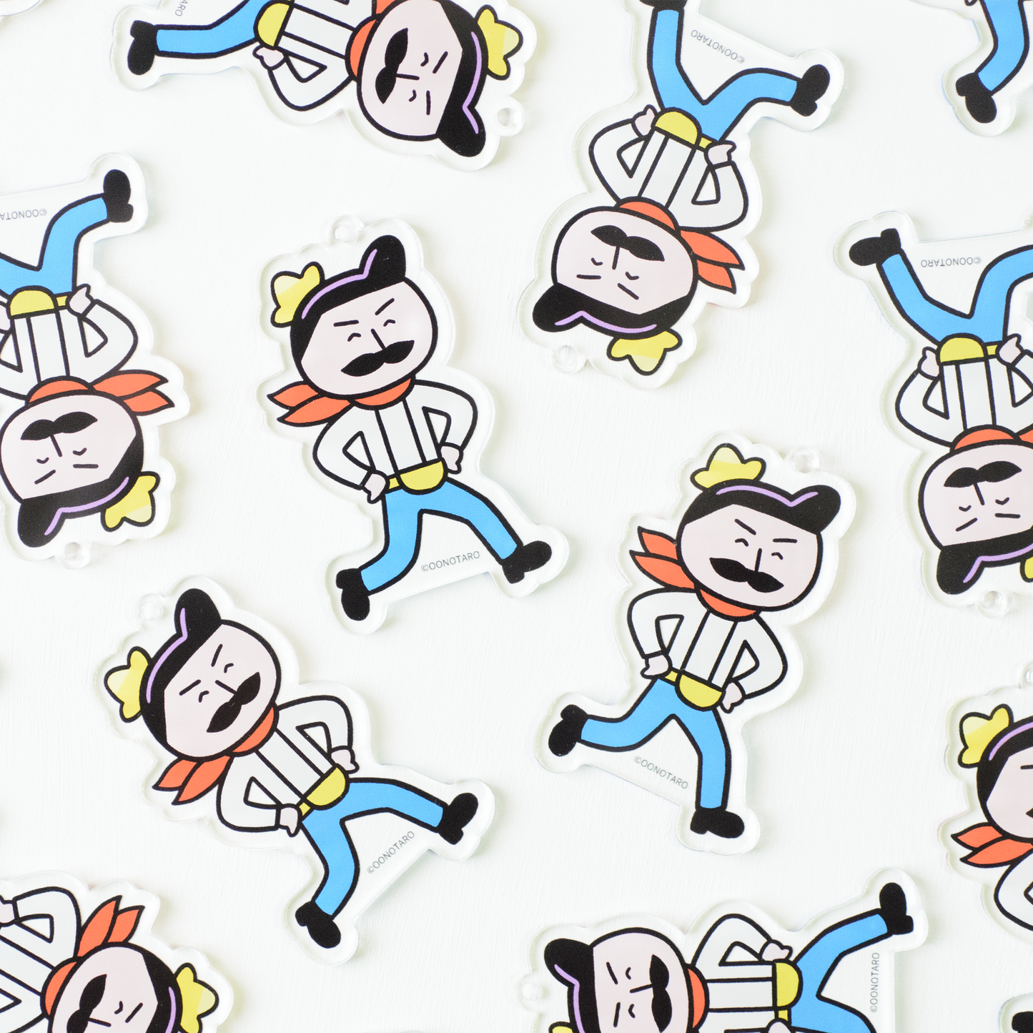 よしよしよしおさんアクリルキーホルダー