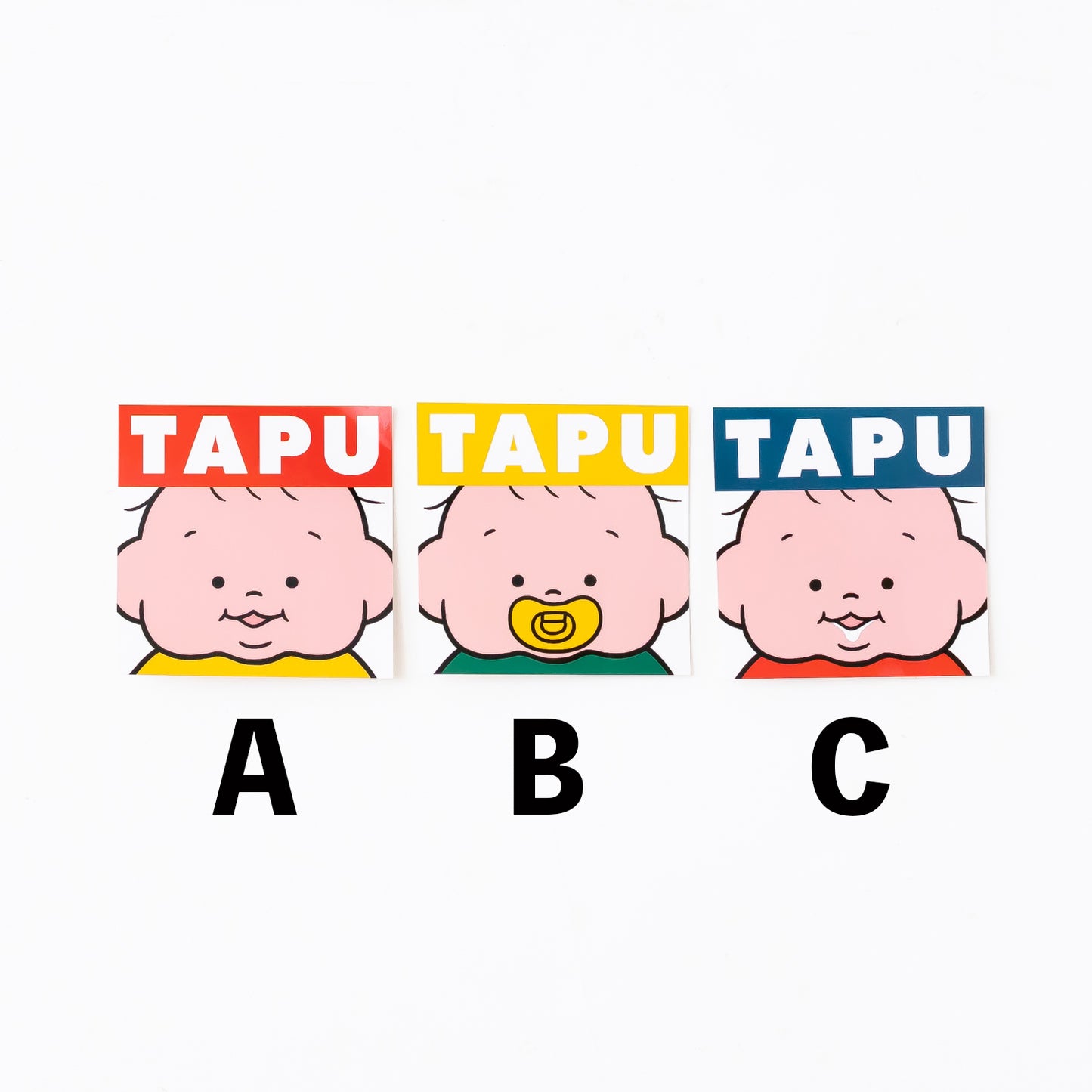 TAPUステッカー(全3種)