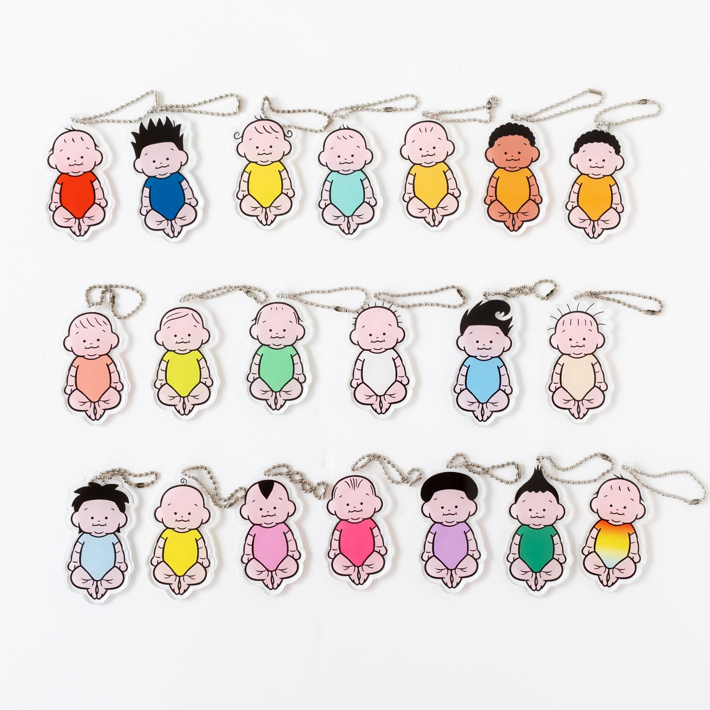 赤ちゃんアクリルキーホルダーコレクション(2021年モデル)