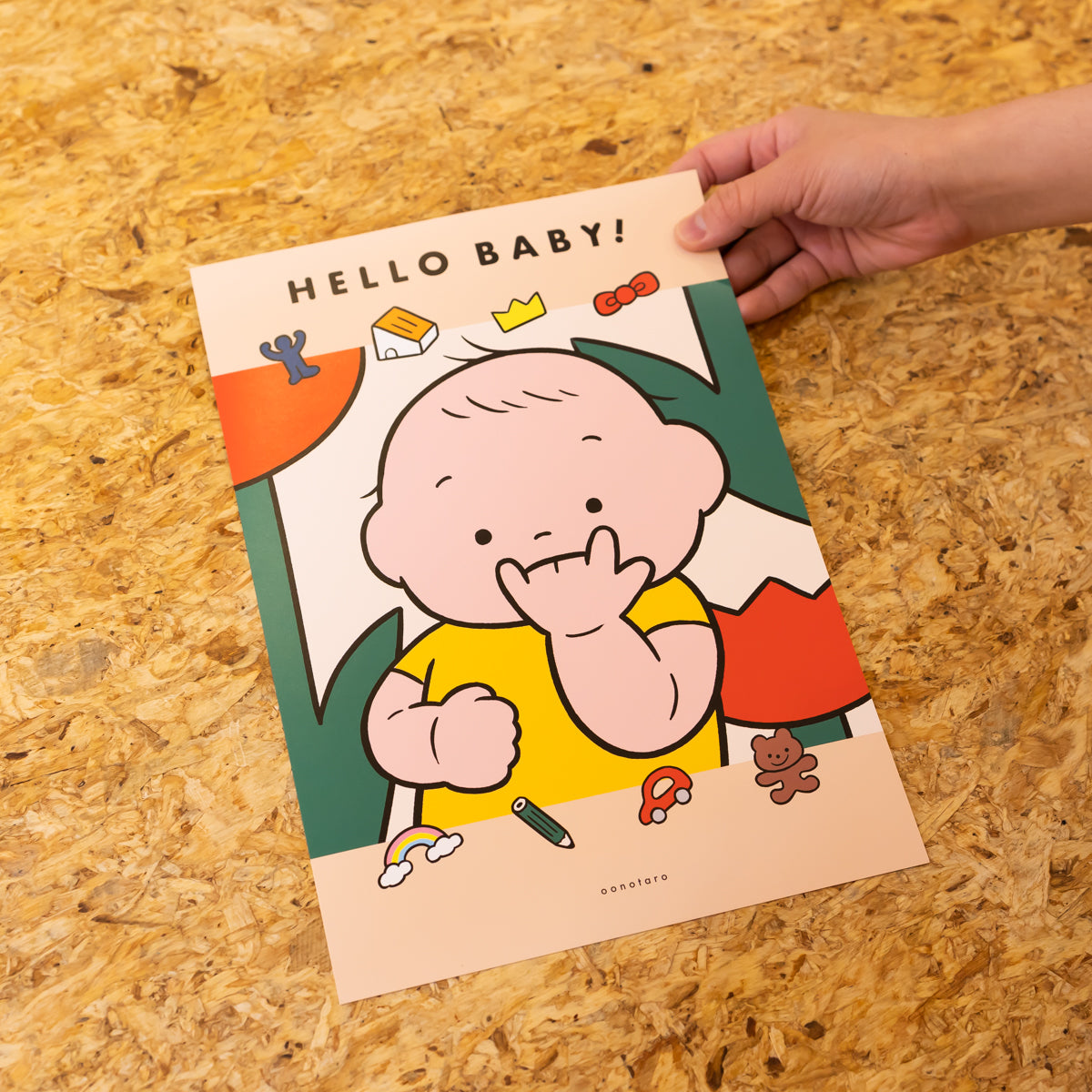 『HELLO BABY!』ミニポスター(全3種)