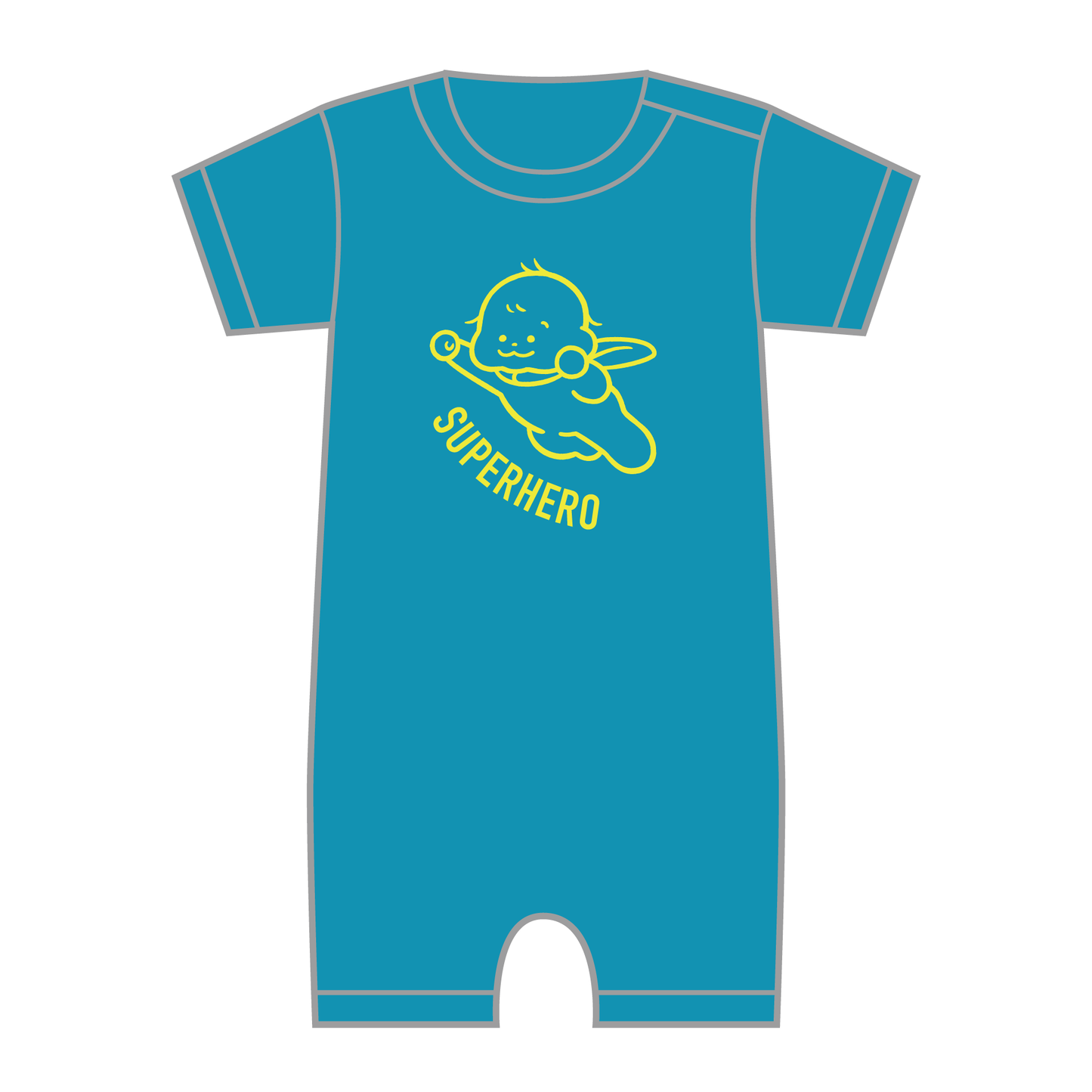 【在庫限り】SUPER HERO ロンパース2023