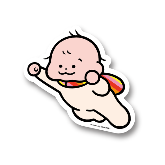 『SUPER HERO』ステッカー