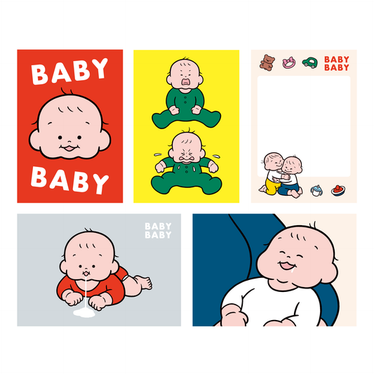 ポストカードセット『あかちゃん あかちゃん』