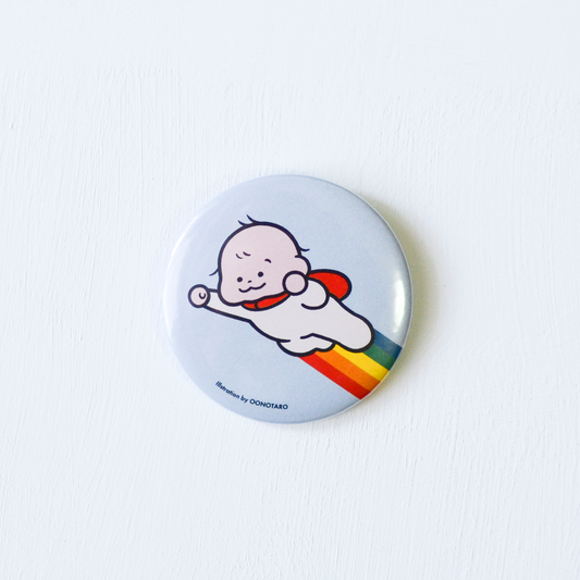 『SUPER HERO』缶バッジ