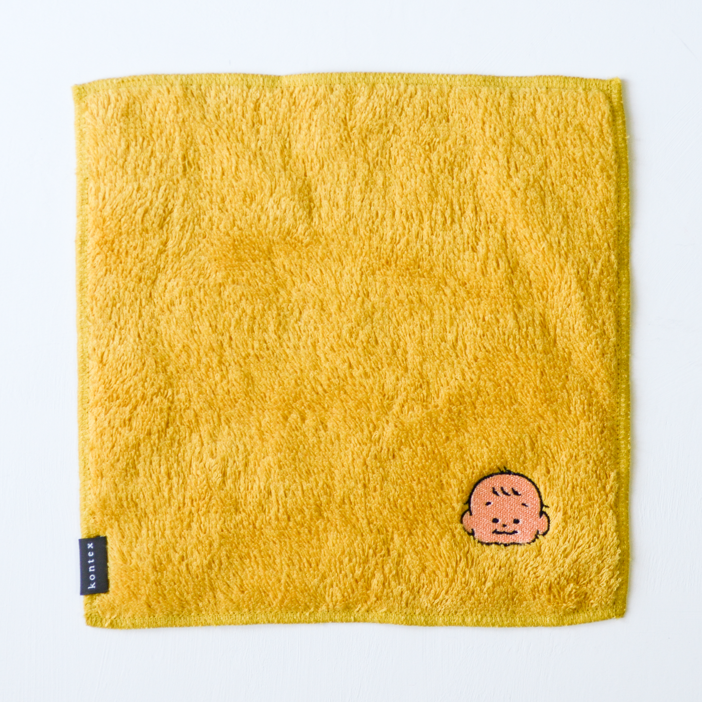 刺繍タオルハンカチ(全6色)