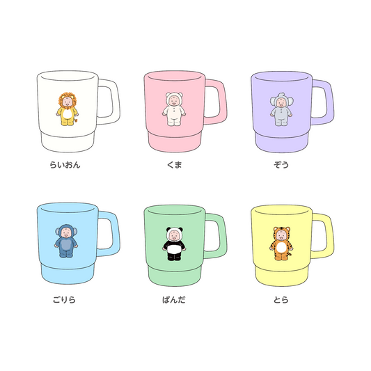 モコモコどうぶつプラマグカップ(6種)