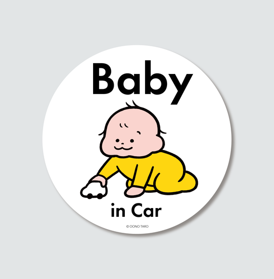Baby in Car(ステッカー)