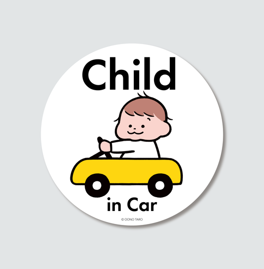 Child in Car(ステッカー)