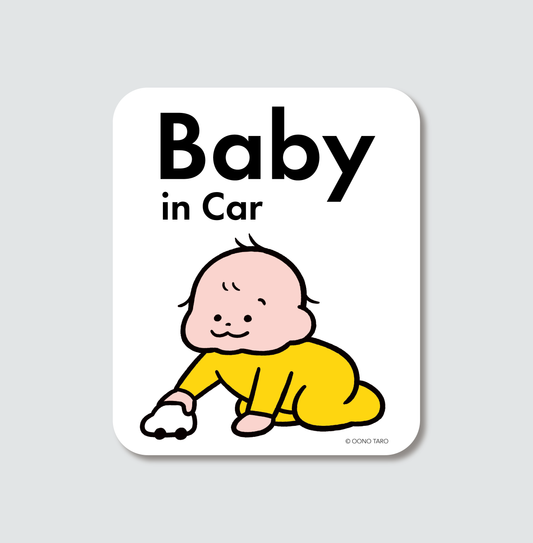 Baby in Car(マグネット)