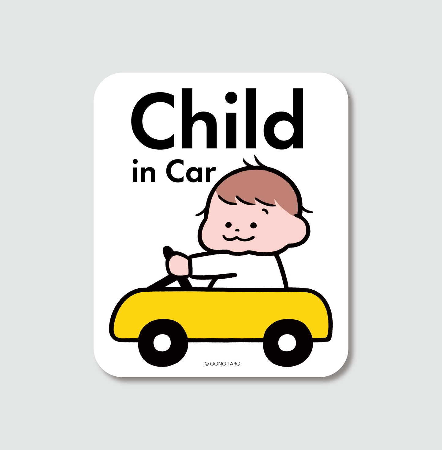 Child in Car(マグネット)