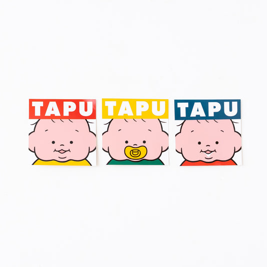 TAPUステッカー(全3種)