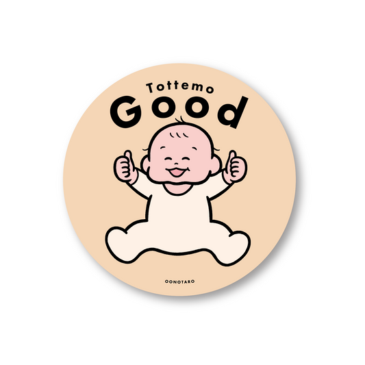 Tottemo GOODステッカー